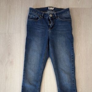 ASOS Women's Very Skinny Denim Jeans - Size 26, Frayed Bottoms, 32" Inseam